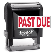 Stock Title Stamp - Past Due