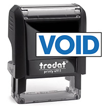 Stock Title Stamp - Void