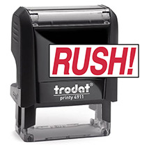 Stock Title Stamp - Rush!